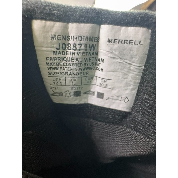 Merrell Moab 2 Waterproof Hiking Shoe Men's Size 12.5 J08871W Bark Brown - Picture 7 of 11